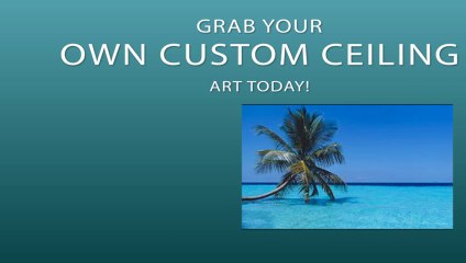 Ceiling Mural in Detroit Michigan