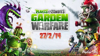 Bande annonce Plants vs Zombies Garden Warfare trailer