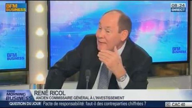 Pacte de responsabilité: Il faut maintenant avancer ensemble , René Ricol, dans GMB - 22/01