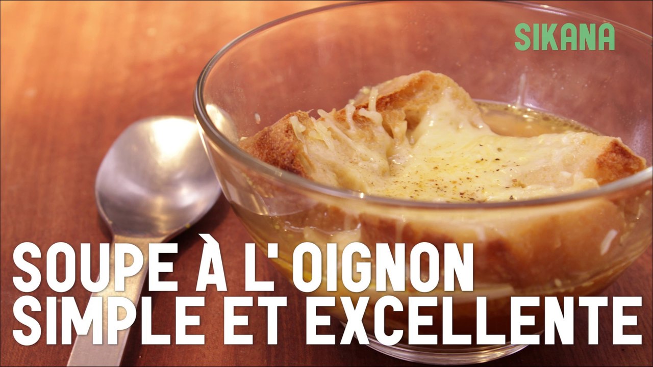 Soupe à l'oignon simple et excellente - HD