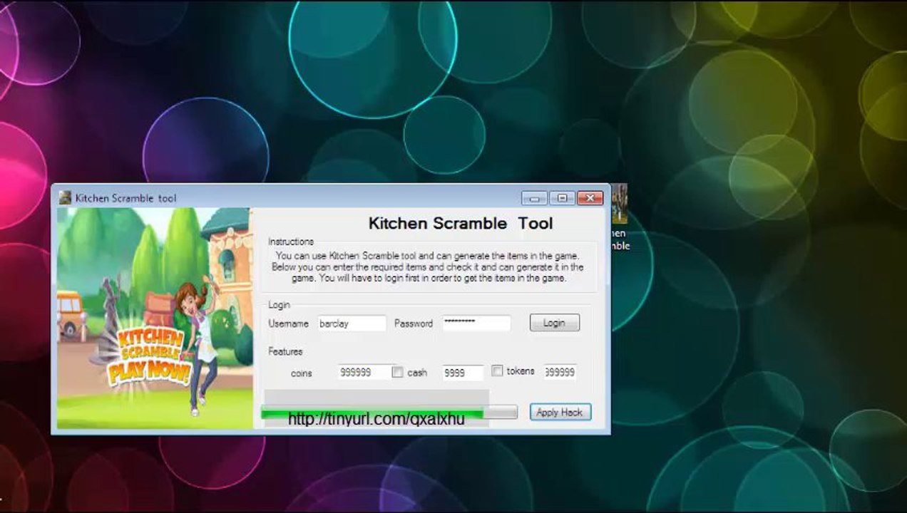 Kitchen Scramble Hack, Cheats, Trainer, Tool 100% Working -