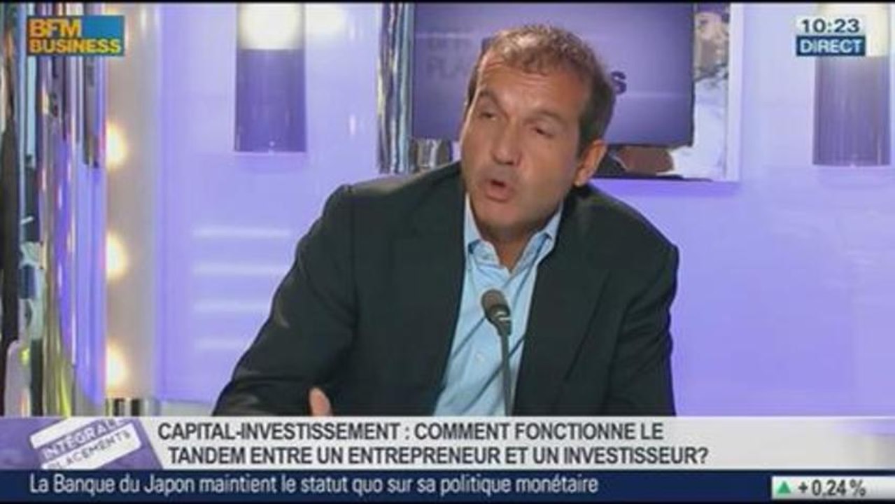 Que s'apportent mutuellement les entrepreneurs et les investisseurs ?: Alain Molinié et Denis Champenois, dans Intégrale Placements – 22/01