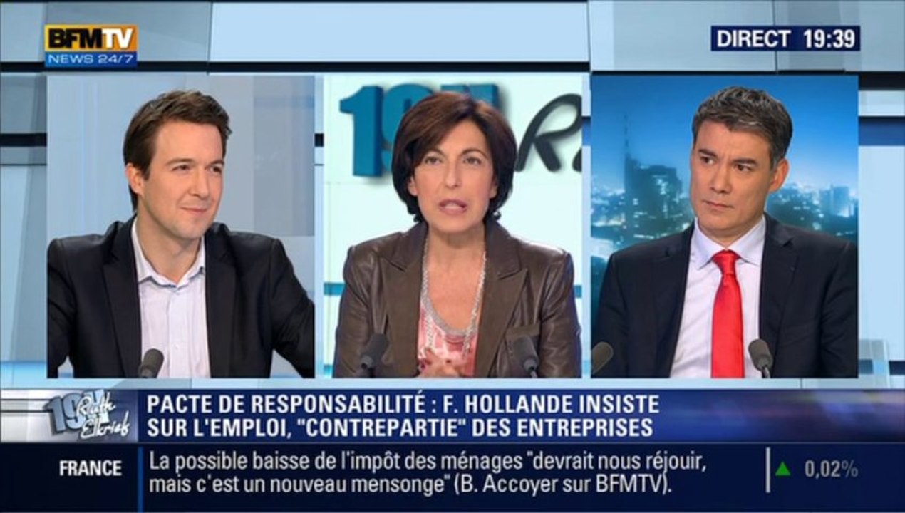 21/01/2014  Olivier Faure dans "Le face-à-face" de BFMTV