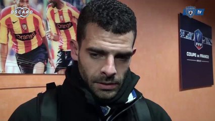 CdF / 2013-14 : Lens 2-1 Bastia : Réaction de Ilan