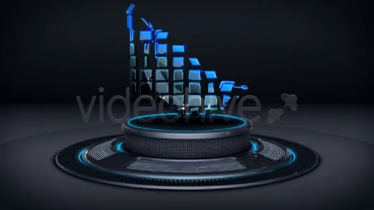 3D Logo on Stage
