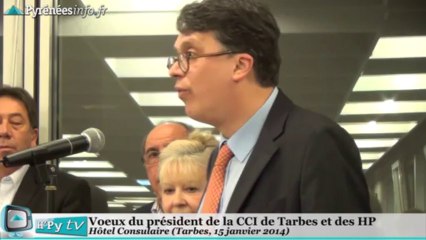 [HAUTES-PYRENEES] Voeux 2014 à la CCI de Tarbes (15 janvier 2014)
