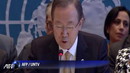 Genève II: un "jour d'espoir" pour la Syrie, selon Ban