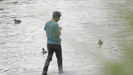 Walking on Water Like Moses Did... Prank !!