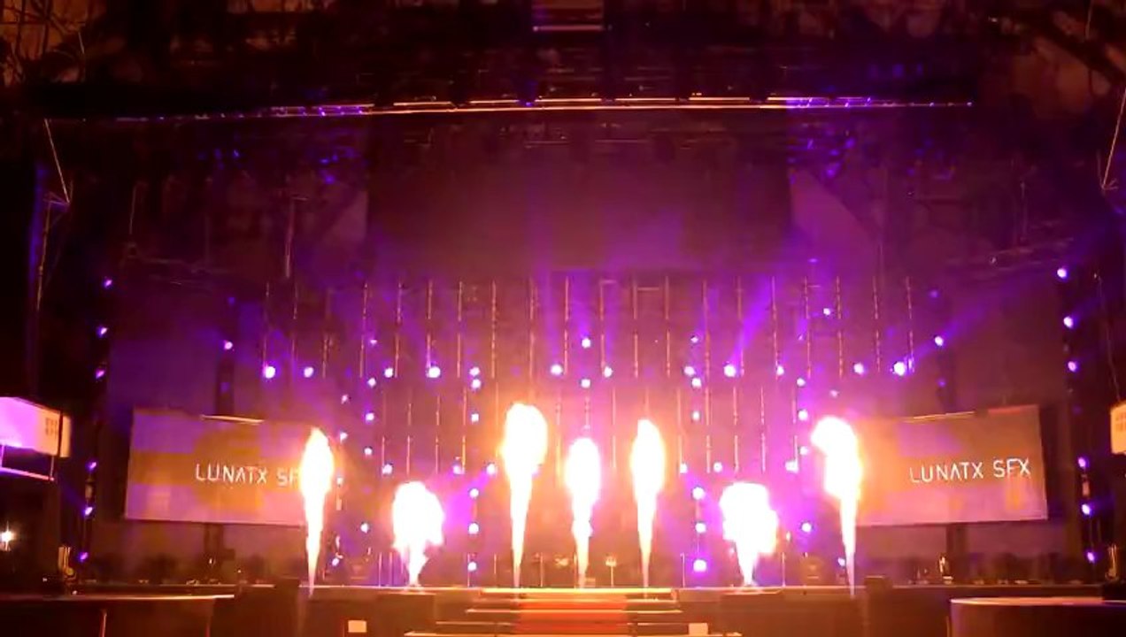 PRG Lightshow Präsentation Prolight + Sound / Musikmesse 2013