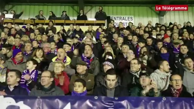 Coupe de France. Parmi les supporters lors de Concarneau-Guingamp