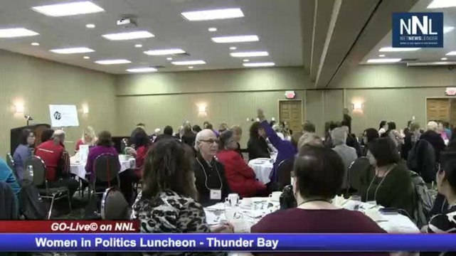 Women in Politics Thunder Bay - Go-LIVE© from the Victoria Inn
