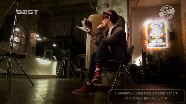 HD YoSeob (요섭) #비스트 BEAST SEASON'S GREETINGS 2014 Cut -고마워^ ^-