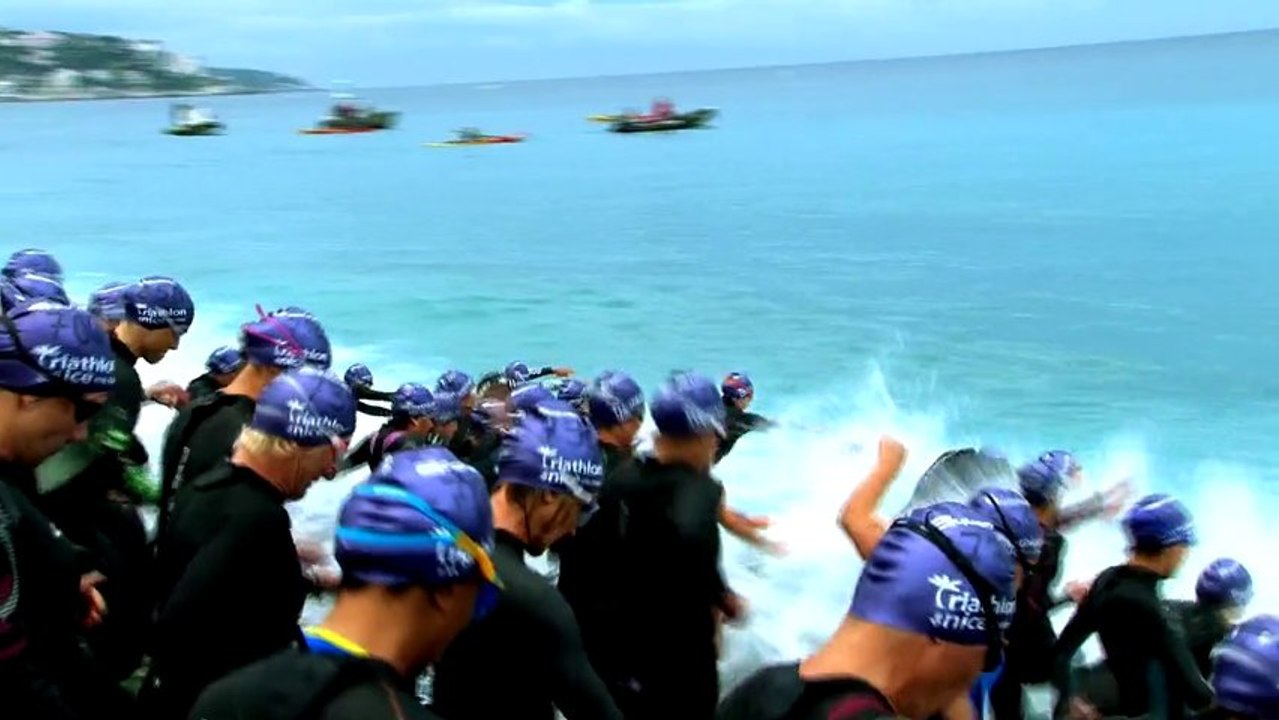 Triathlon de Nice côte d'azur 2013