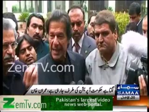 Seems Like Government Going Towards Operation Against TTP - Imran Khan