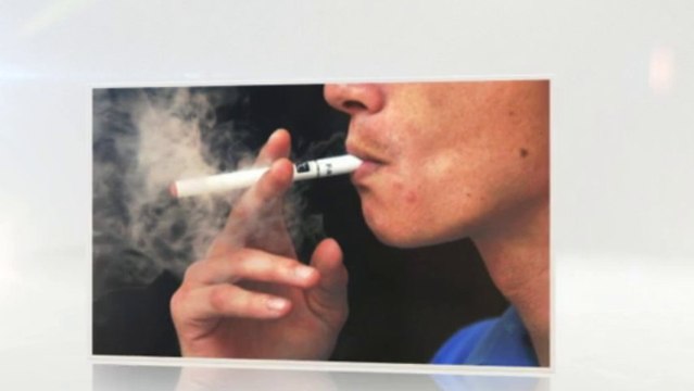 Smokeless Cigarette Emits Water Vapor