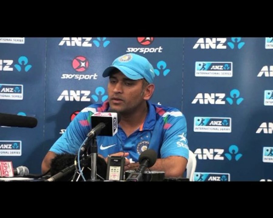 Dhoni speaks on pressure on batsmen