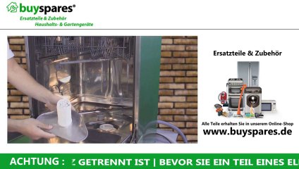 Wie entfernt man den Filter einer Geschirrspülmaschine