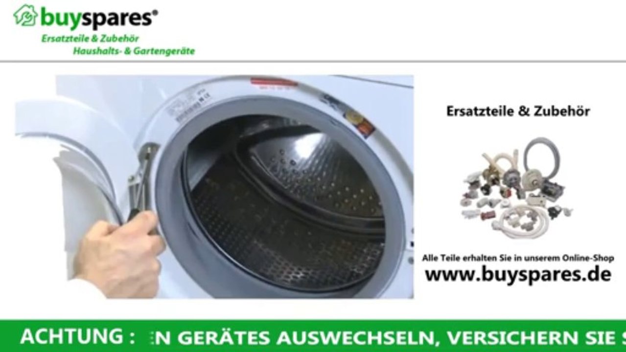Türverriegelung einer Waschmaschine auswechseln