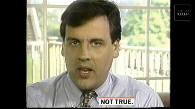 Truth Teller: The time Chris Christie lied to voters