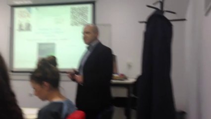 Public seminar "Communication and applied knowledge" - part of professor Marinov's lecture