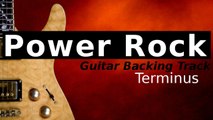 Rock Backing Track for Guitar in F# Minor Pentatonic - Terminus