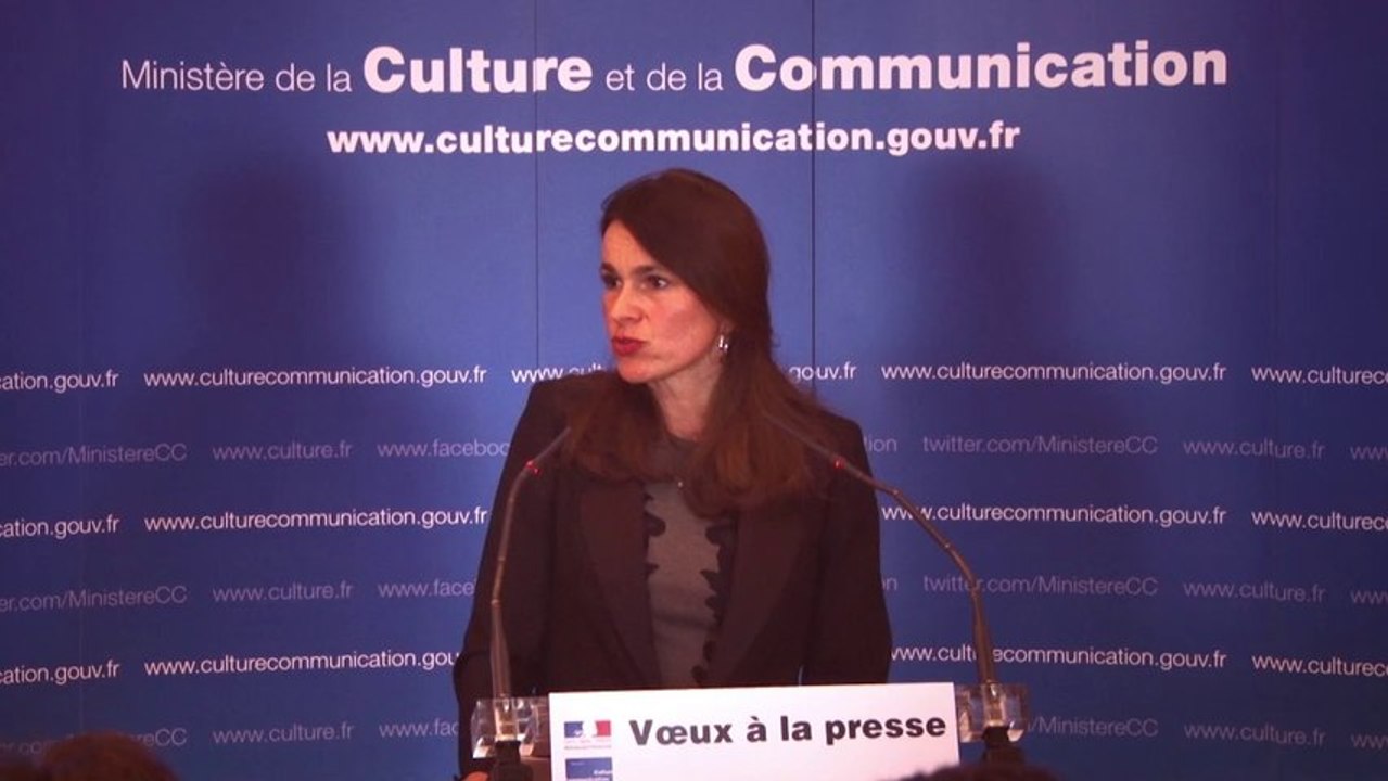 Voeux à la presse 2014 d'Aurélie Filippetti