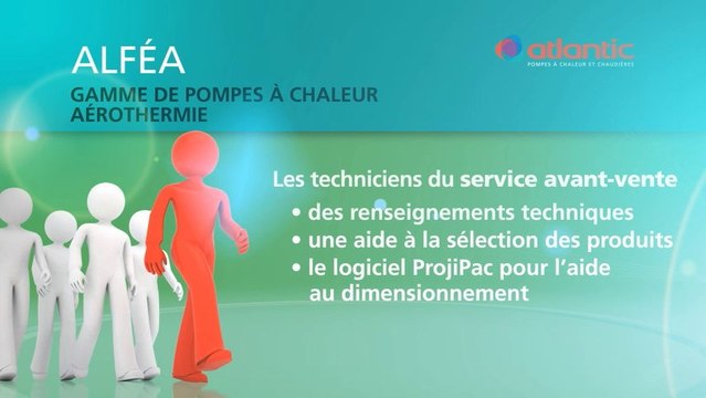 La gamme Pompe à chaleur d'Atlantic