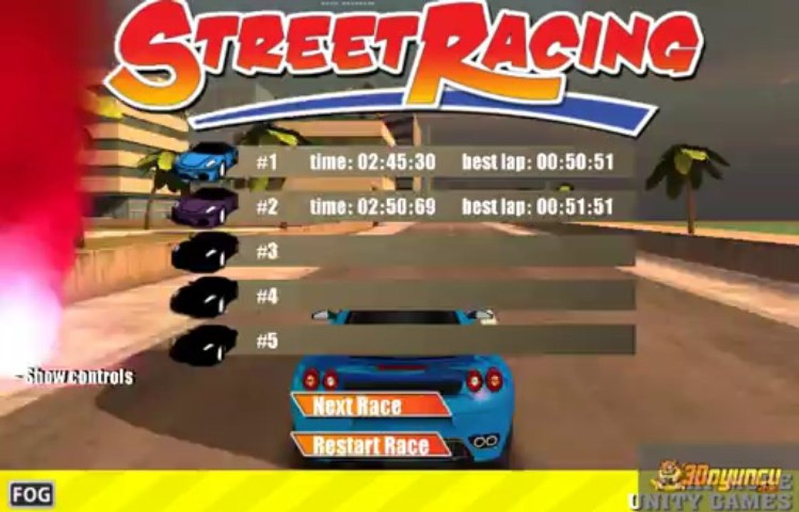 3D Sokak Yarışı - 3D Oyunlar - 3D Araba Oyunları