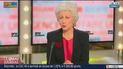 Marie-Claire Capobianco, responsable de la banque de détail en France de BNP Paribas, dans Le Grand Journal - 23/01 2/4