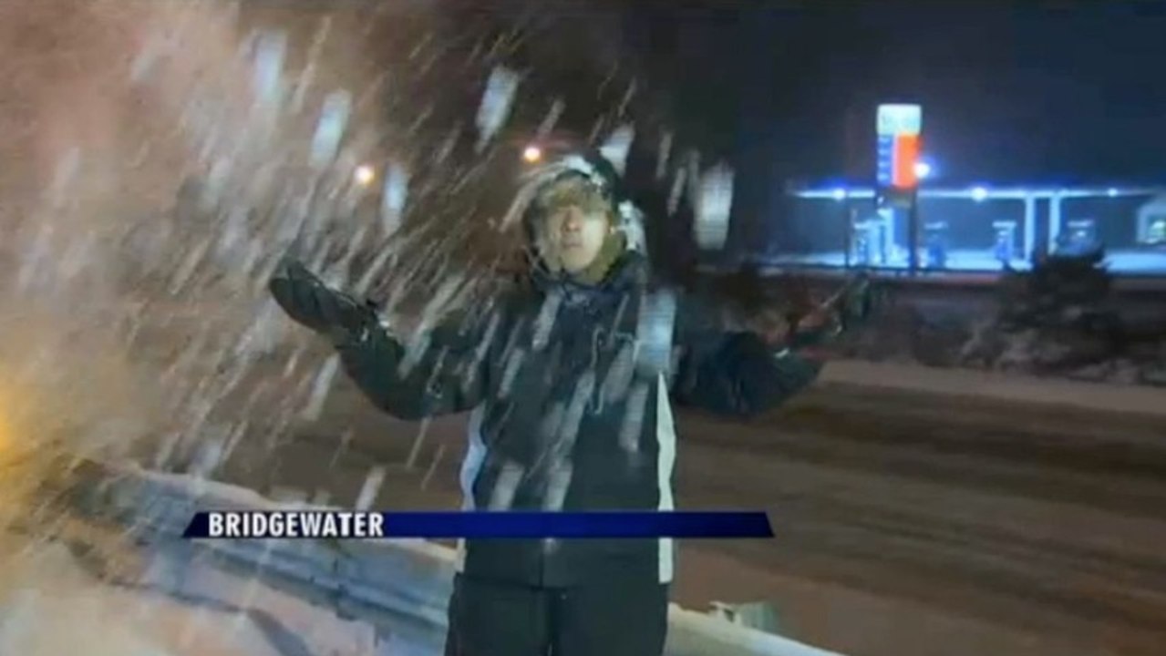 Brrr: Reporters who can't come in from the cold