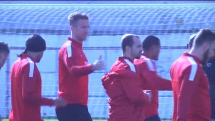 Trabzonspor, Beşiktaş Maçının Hazırlıklarını Sürdürdü