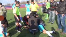 Hakem, Dili Boğazına Kaçan Futbolcunun Hayatını Kurtardı