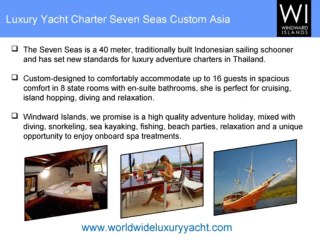 Luxury Yacht Charter Thailand