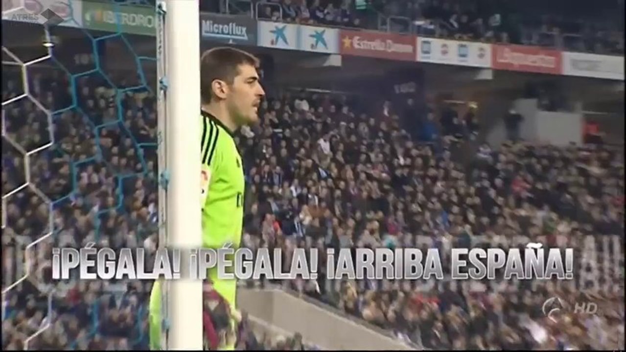 Casillas: "¡Arriba España!"