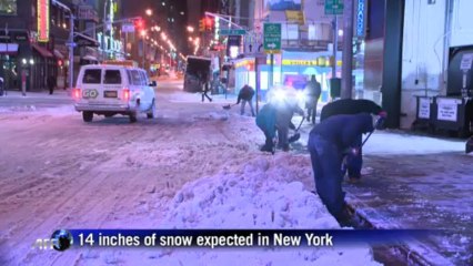 Major snowstorm slams northeastern US