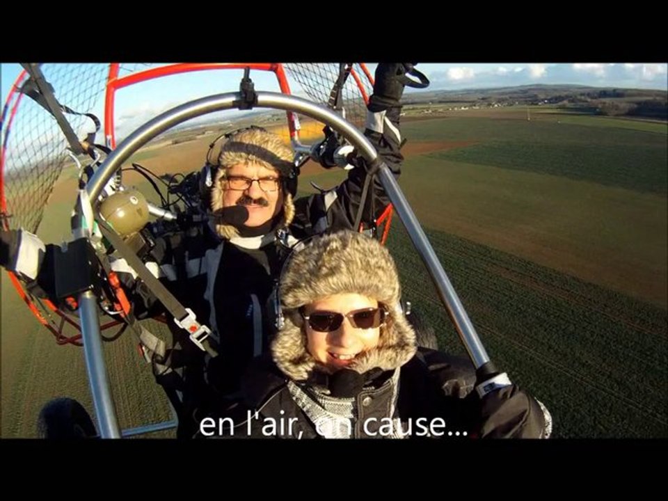 Dernier vol paramoteur 2013- Trois bi-places - YouTube