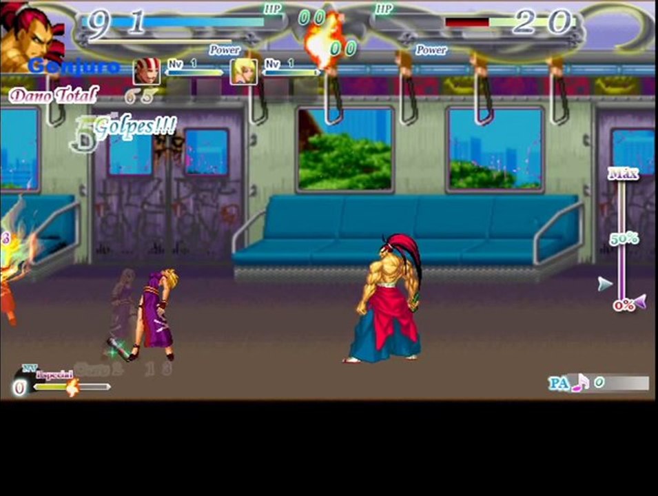 KOF street battle opening, intro (rpg maker xp)