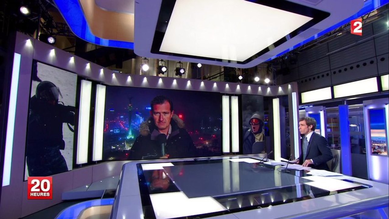 Ukraine : les unités anti-émeute veulent en finir avec les manifestations à Kiev