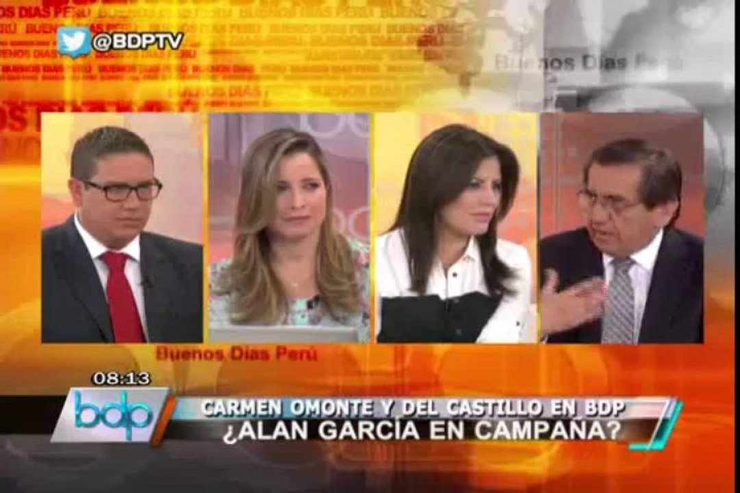 Jorge del Castillo: Campaña la iniciaron los que intentan inhabilitar a Alan García (1/2)