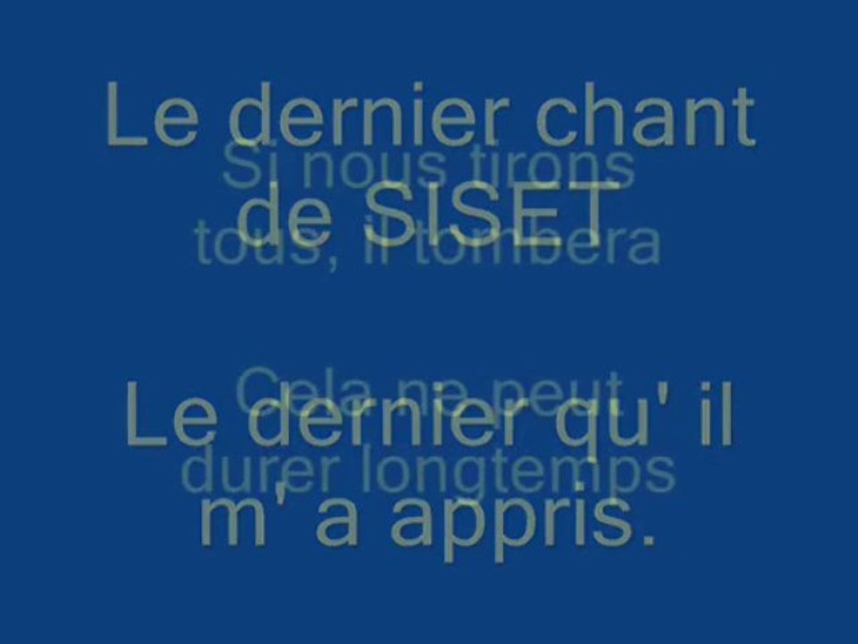 Chanson L' ESTACA