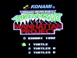 First Level - Only - Teenage Mutant Ninja Turtles III : The Manhatan Project - Nintendo