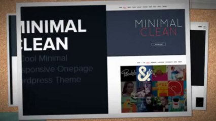 Minimal Clean A Cool Onepage Wordpress Theme Download