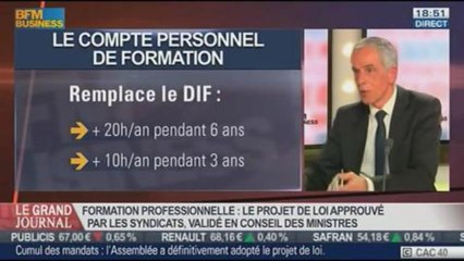 Philippe Louis, président confédéral de la CFTC, dans Le Grand Journal – 22/01 4/4