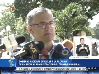 Ejecutivo devolverá a la Alcaldía de Valencia la administración del Teatro Municipal