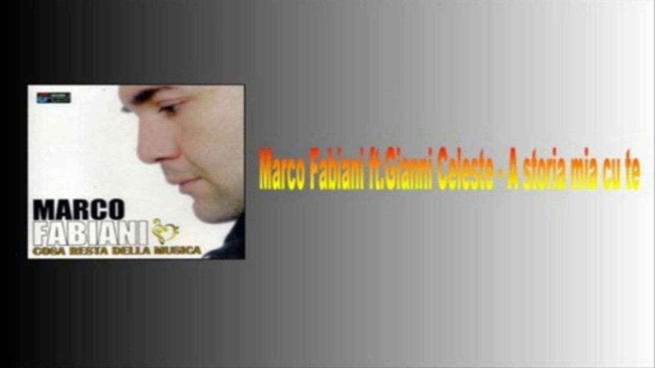 Marco Fabiani ft Gianni Celeste - A storia mia cu te by IvanRubacuori88