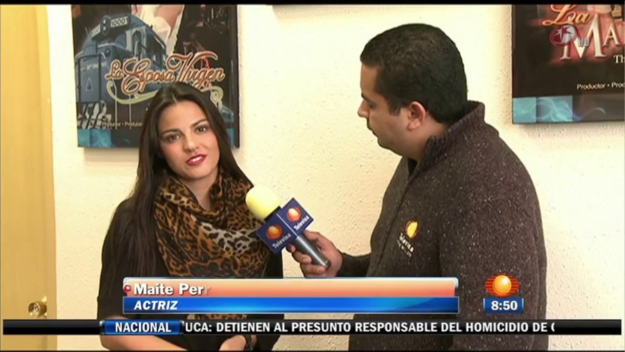 Maite Perroni (@maiteoficial) Esta feliz por protagonizar La Gata || 1N