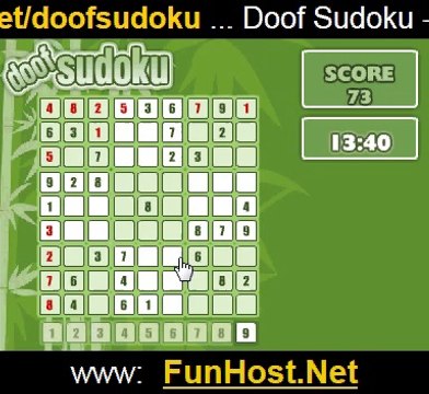 Jouer à Doof sudoku - Jeu vidéo gratuit