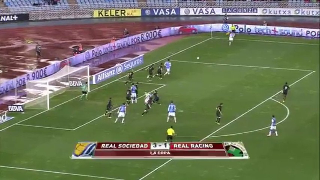 Real Sociedad 3 Racing Santander 1