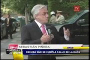 Noticias de las 7: Chile exigirá cumplimiento del fallo de La Haya (2/2)