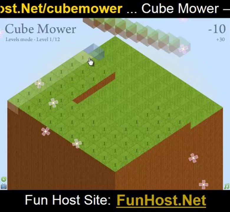 Tondeuse à jouer à Cube - Jeu vidéo gratuit